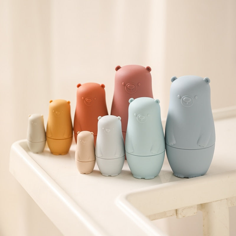 Silicone Nesting Bears