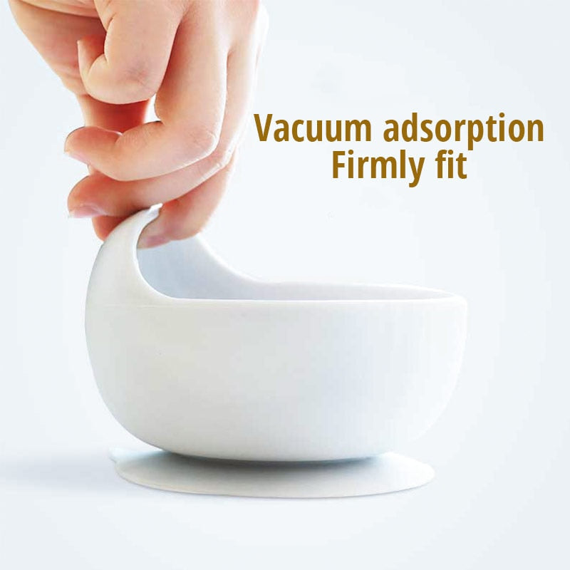 Bowl and spoon set.