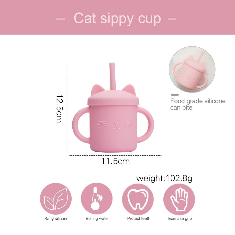 Silicone Short Sippy Cup