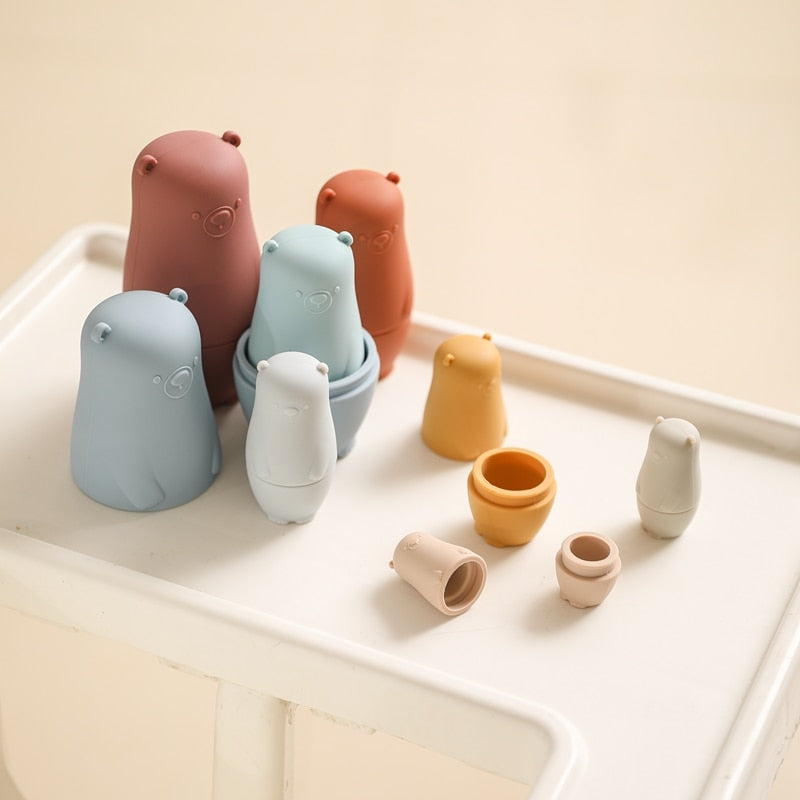 Silicone Nesting Bears