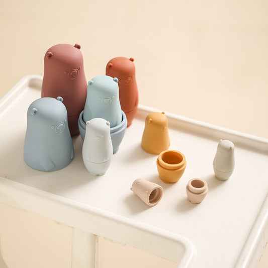 Silicone Nesting Bears